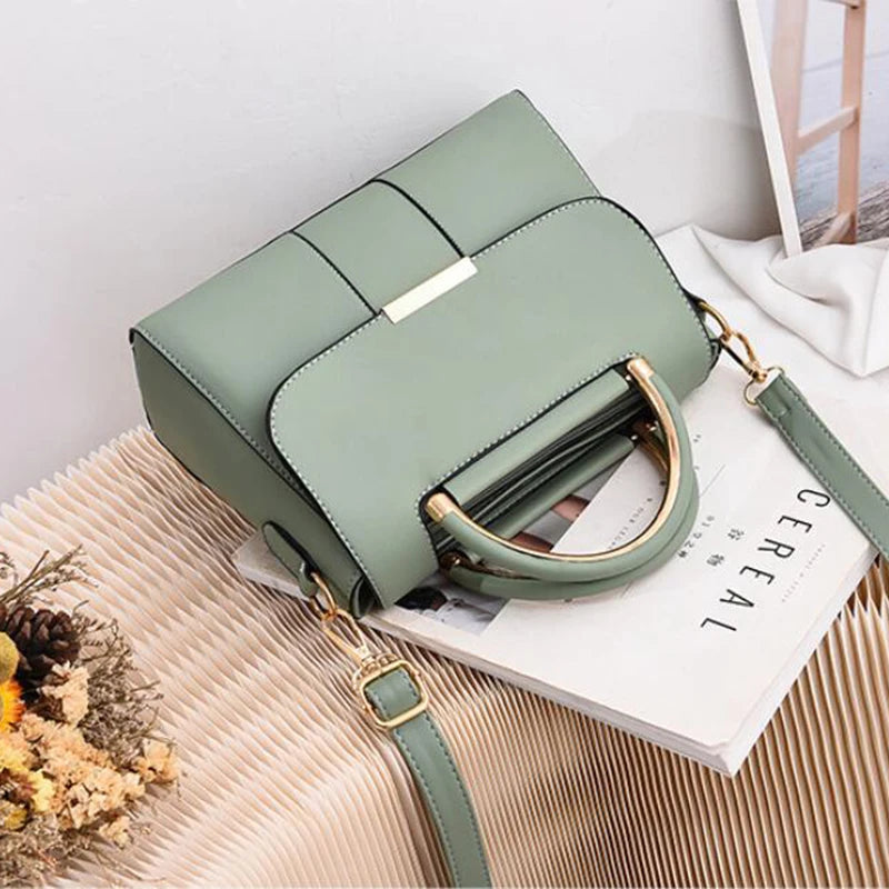 Luxury Small Handbag Women PU Leather Fashion Brand Crossbody Bags Lady Capacity Shoulder Messenger Bag Design Shopping Purse
