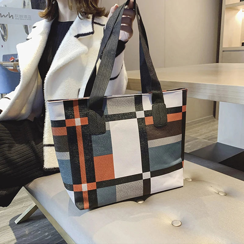 Casual Large Capacity Handbag Totes For Women Big Size Pu Leather Shoulder Bag Shopping Pack Female Daily Use Bag sac à main