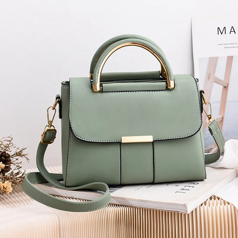 Luxury Small Handbag Women PU Leather Fashion Brand Crossbody Bags Lady Capacity Shoulder Messenger Bag Design Shopping Purse