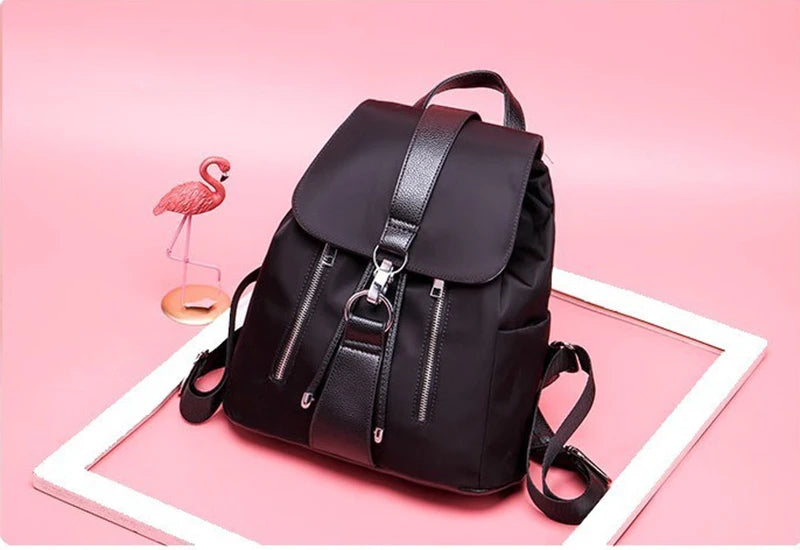 Women Backpack Designer High Quality Nylon Women Bag Fashion School Bags Large Capacity Knapsack Casual Travel Bags