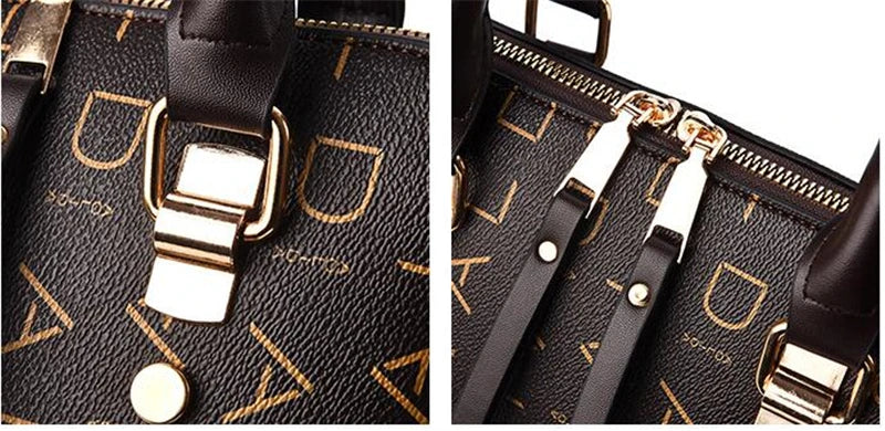 New Tassel Designers Fashion Women PU Leather Bag Large Capacity Shoulder Bags Casual Tote Simple Top-handle HandBags