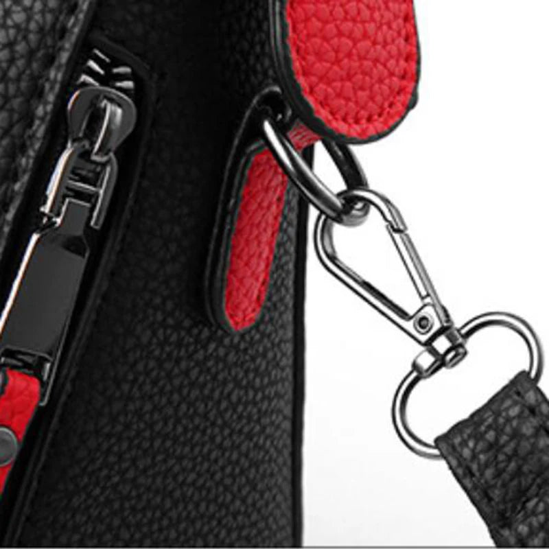 PU Leather Women Messenger Bag Fur Ball Crossbody Flap Bag Female  Shoulder Bag Solid Color Handbags