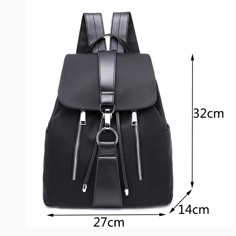 Women Backpack Designer High Quality Nylon Women Bag Fashion School Bags Large Capacity Knapsack Casual Travel Bags