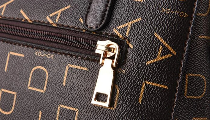 New Tassel Designers Fashion Women PU Leather Bag Large Capacity Shoulder Bags Casual Tote Simple Top-handle HandBags