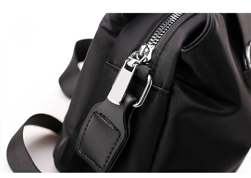 Vintage Nylon Waterproof Shoulder Bag Women Wild Crossbody Bag Simple Messenger Bag Daily Female Handbag Travel Lady Purse Bolso