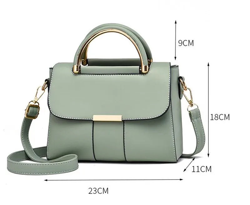 New Fashion Women Crossbody Shoulder Bags PU Leather Female Flap Messenger Bag Small Handbag Female New Purse Clutch