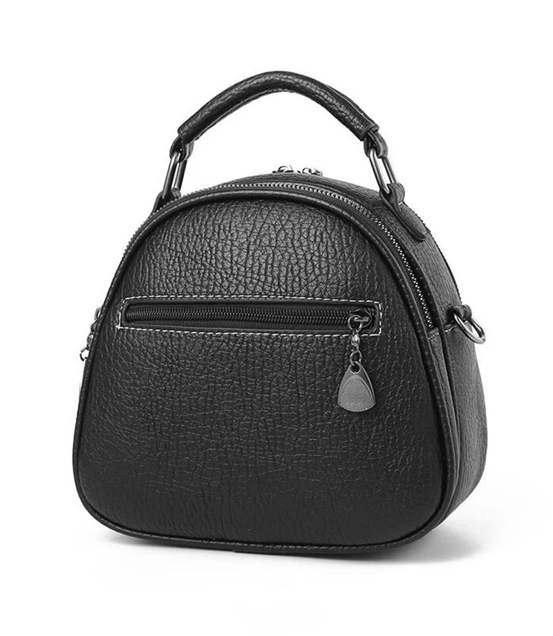 New Fashion Small Women Handbags PU Leather Shoulder Bag Female Cute Crossbody Purse Messenger Bag Pack