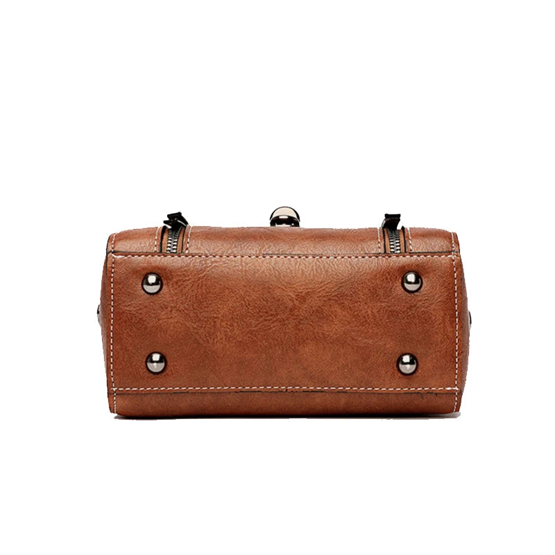 Women's Handbag New PU Leather Fashion Lock Design Large Capacity Shoulder Bag Female Crossbody Tote Messenger Bag bolsos
