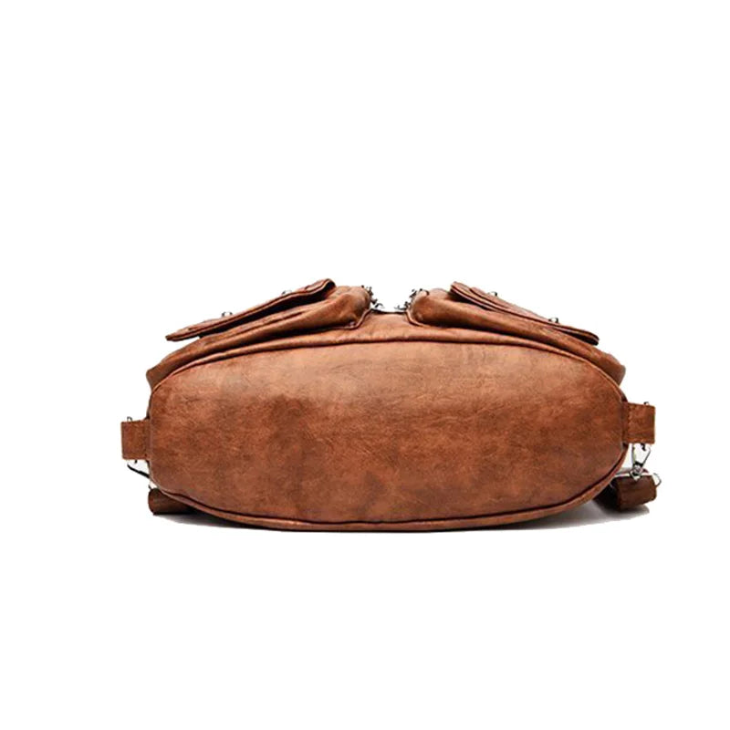 Casual Large Capacity Hobos Bag For Women Travel Shoulder Bags Female Multifunctional Handbag Totes PU Leather Crossbody Bag