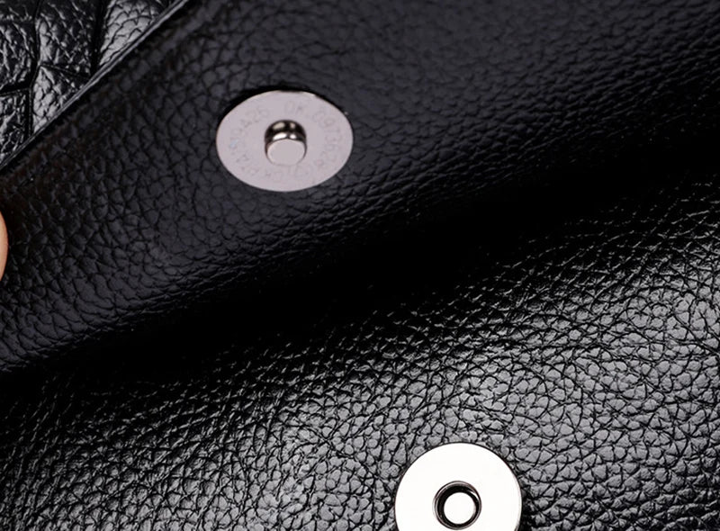 New Fashion Women Shoulder Bags Soft PU Leather Handbag Crossbody Messenger Bags Purse Clutch
