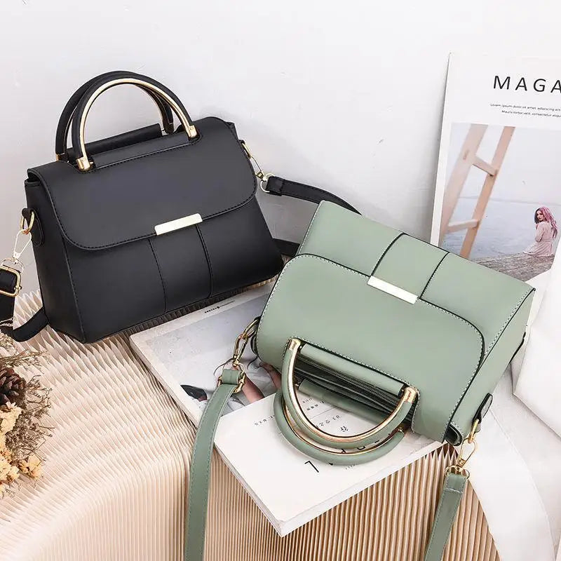 Luxury Small Handbag Women PU Leather Fashion Brand Crossbody Bags Lady Capacity Shoulder Messenger Bag Design Shopping Purse
