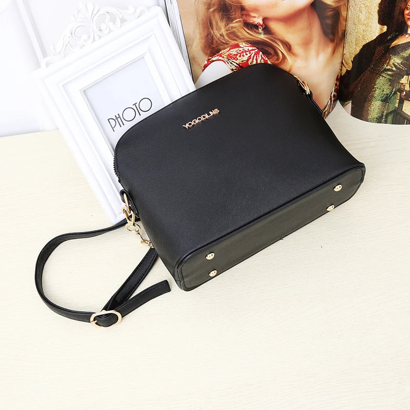 Fashion PU Leather Women Shoulder Bag Female Shell Designer Handbag Purse Girls Crossbody Bag Brand Small Flap Bolsos Feminina