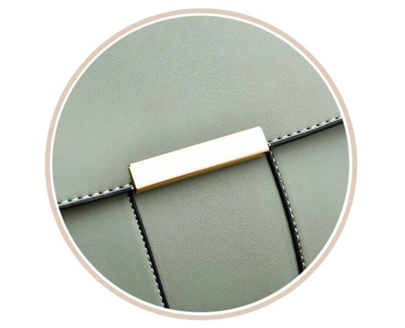 Luxury Small Handbag Women PU Leather Fashion Brand Crossbody Bags Lady Capacity Shoulder Messenger Bag Design Shopping Purse