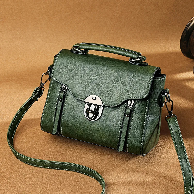 Women's Handbag New PU Leather Fashion Lock Design Large Capacity Shoulder Bag Female Crossbody Tote Messenger Bag bolsos