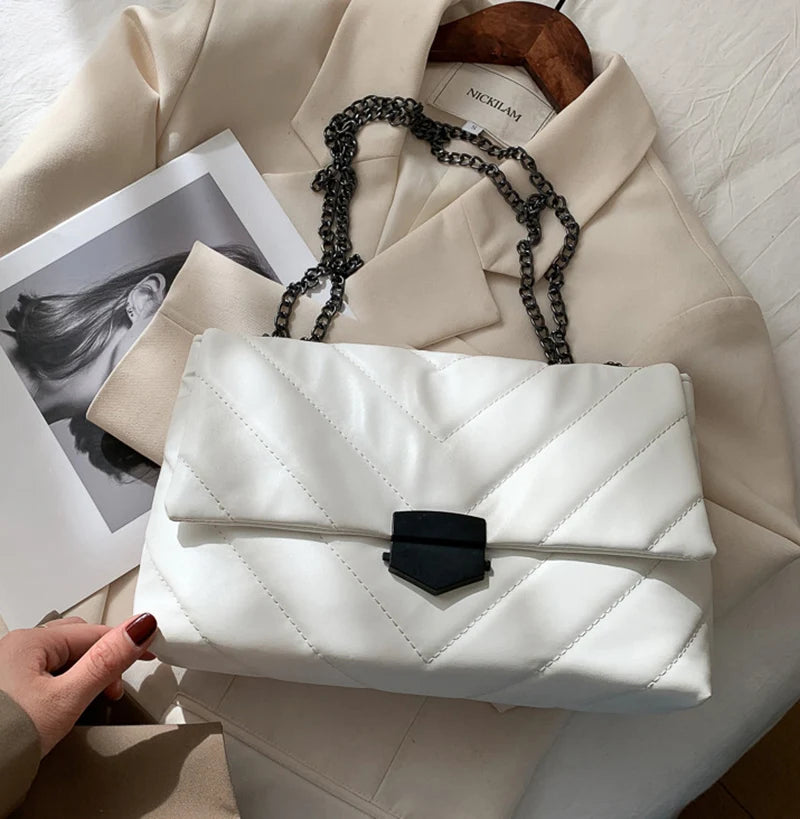 Small PU Leather Crossbody Bags for Women New Trend Hand Bag Women's Branded Trending Shoulder Handbags