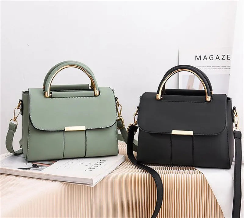 New Fashion Women Crossbody Shoulder Bags PU Leather Female Flap Messenger Bag Small Handbag Female New Purse Clutch