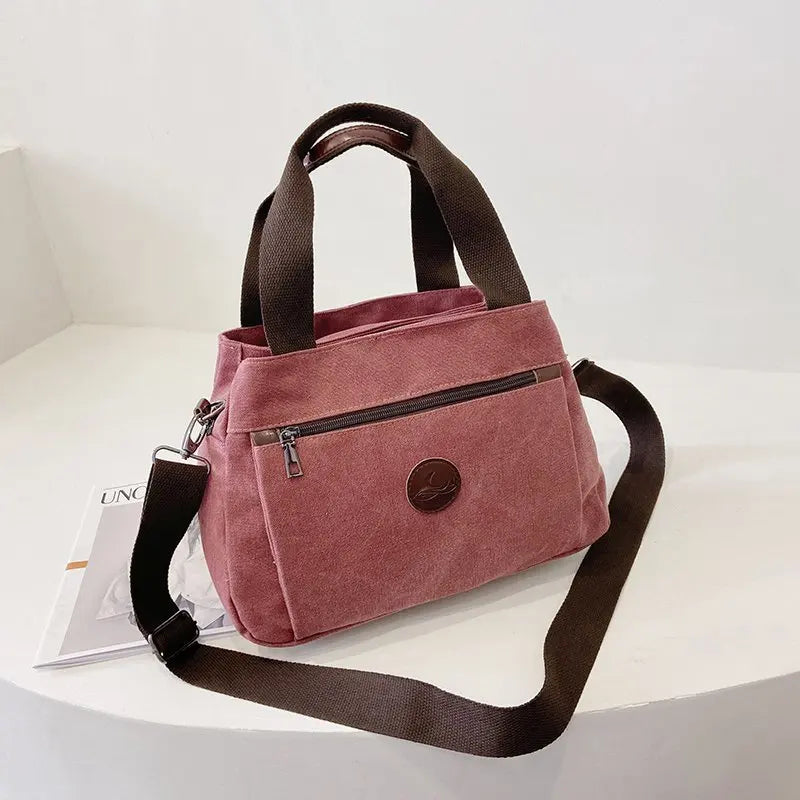 Women Casual Handbags Canvas Crossbody Bag for Woman Big Capacity Shoulder Tote Female Shopping Designer Messenger Bags bolso