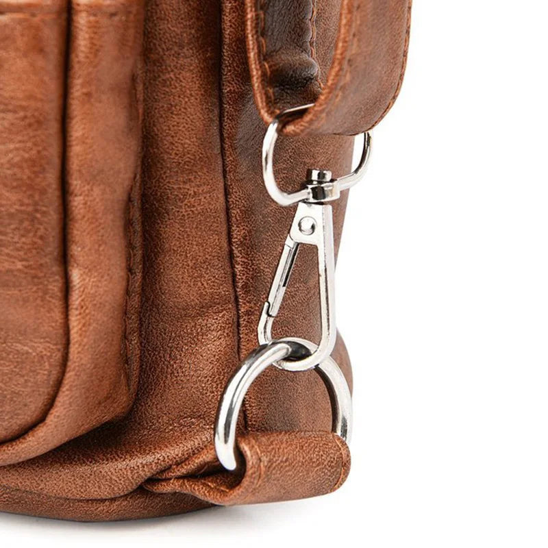 Casual Large Capacity Hobos Bag For Women Travel Shoulder Bags Female Multifunctional Handbag Totes PU Leather Crossbody Bag