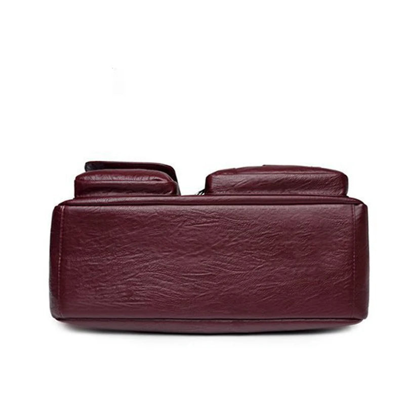 Luxury Shopping Handbags Female Shoulder Bags Designer PU Leather Crossbody Bags for Women Large Capacity Messenger Bag Totes