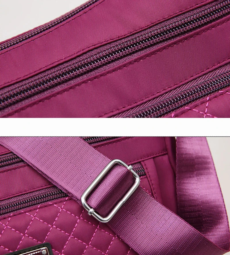 Fashion Women Casual Shoulder Handbags Lightweight Waterproof Oxford Package Female Large Capacity Travel Crossbody Bag