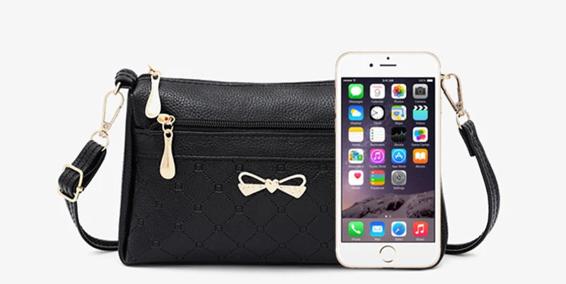 Fashion Women's Bags PU Leather Handbag Small Shoulder Messegner Bags Female High Quality Crossbody Bag Purse Lady Sac A Main