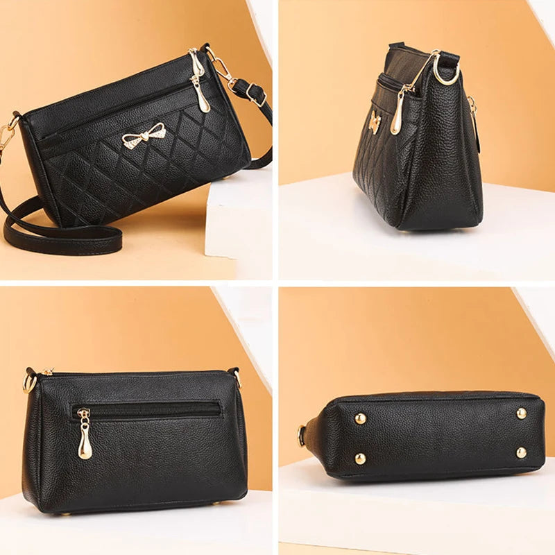 Fashion Women's Bags PU Leather Handbag Small Shoulder Messegner Bags Female High Quality Crossbody Bag Purse Lady Sac A Main