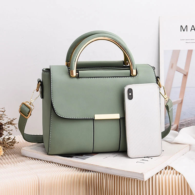 Luxury Small Handbag Women PU Leather Fashion Brand Crossbody Bags Lady Capacity Shoulder Messenger Bag Design Shopping Purse