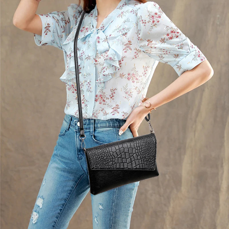 New Fashion Women Shoulder Bags Soft PU Leather Handbag Crossbody Messenger Bags Purse Clutch