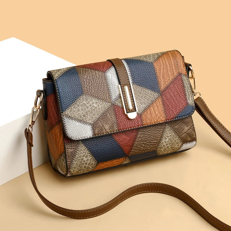 Women Shoulder Bags Ladies Messenger Crossbody Flip Purses Handbags Single Thin Adjustable Shoulder Strap Square Horizontal Bag