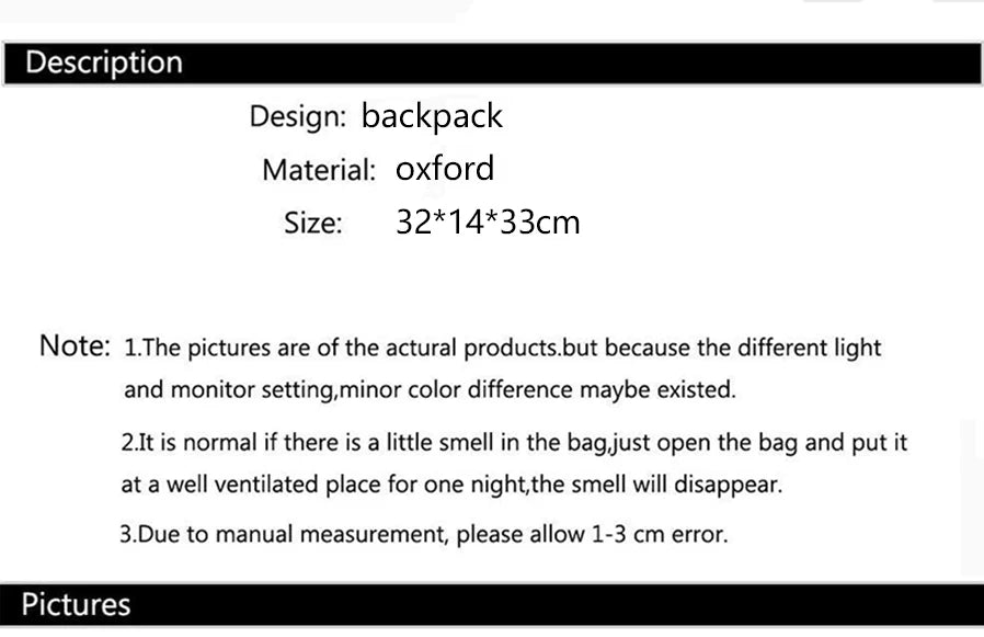 Women's Backpack Large Capacity Theft-Proof Handbag Shoulder Bag Elegant Women Travel Oxford Safety Black Backpack