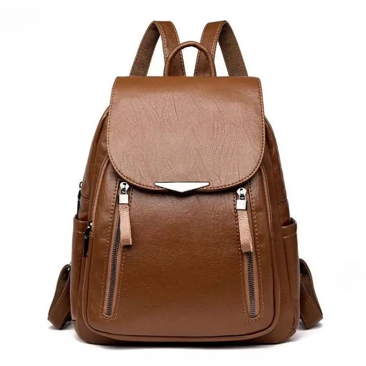 New Arrival Pu Leather Backpack Shoulder Bags For Women Fashion Travel Knapsack High Quality Rucksack School Bag 