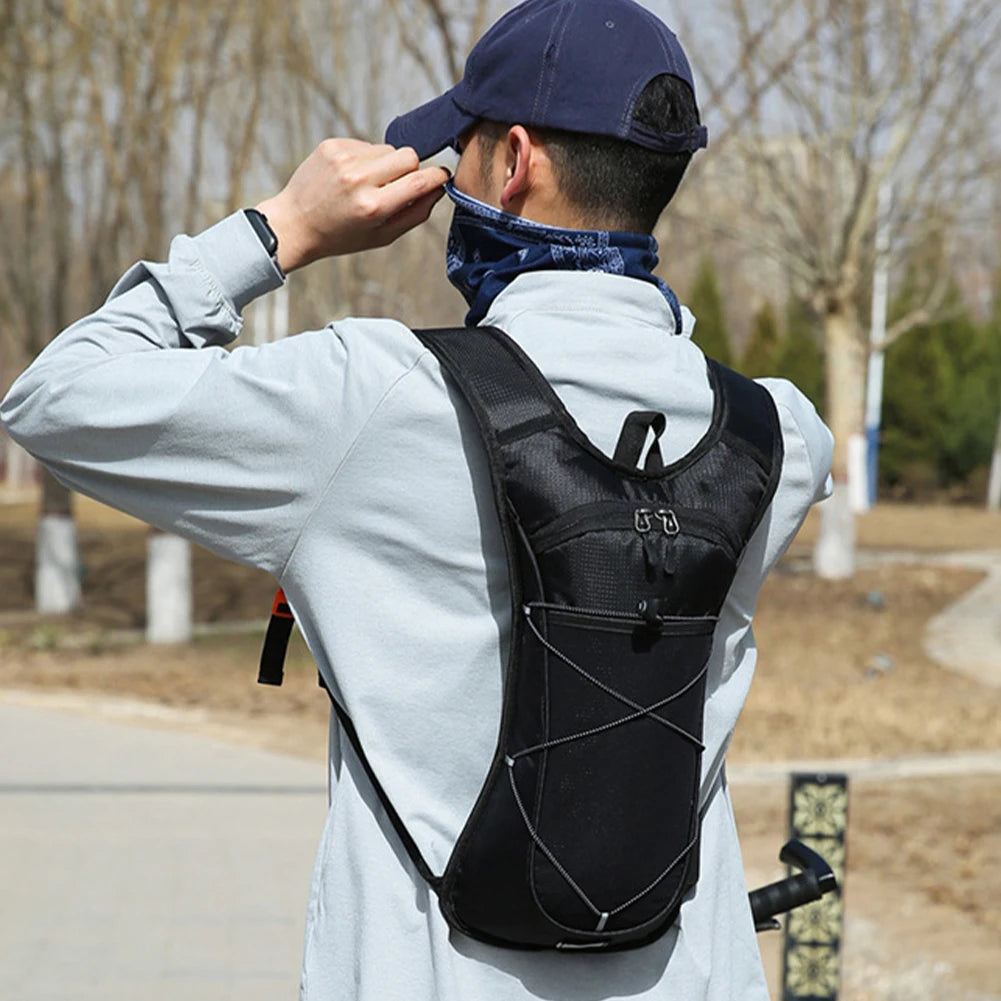 Hydration Backpack Hiking Water Pack Lightweight Water Bladder Backpack Large Capacity Running Hydration Pack for Camping Hiking