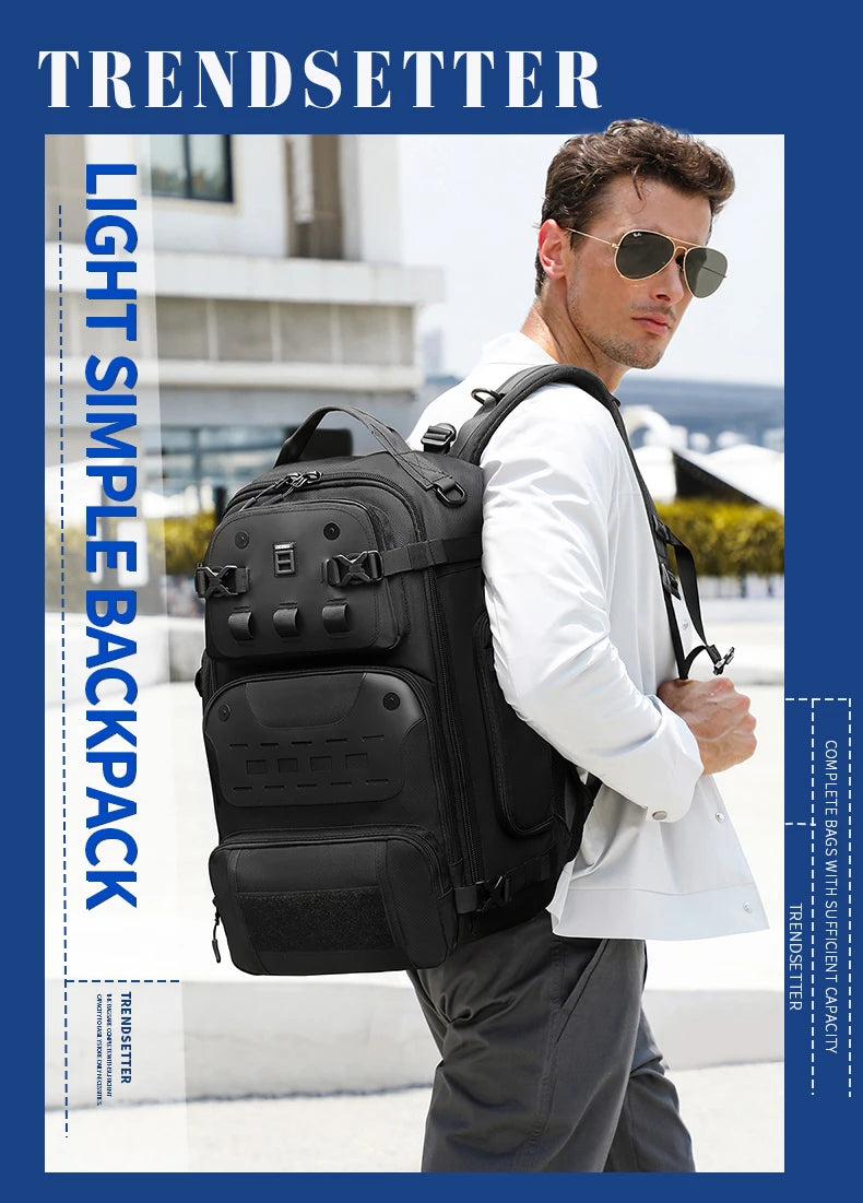 Ozuko Tactical bac Outdoor Travel Pack Male Luggage Multifunctional Backpack Large Waterproof 20 Laptop Women Bag New Mochila