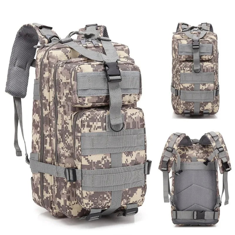 30L Mountain Tactical Backpacks Waterproof Trekking Fishing Hunting Climb Bag Outdoors Sports Hiking Camping Travel Rucksacks
