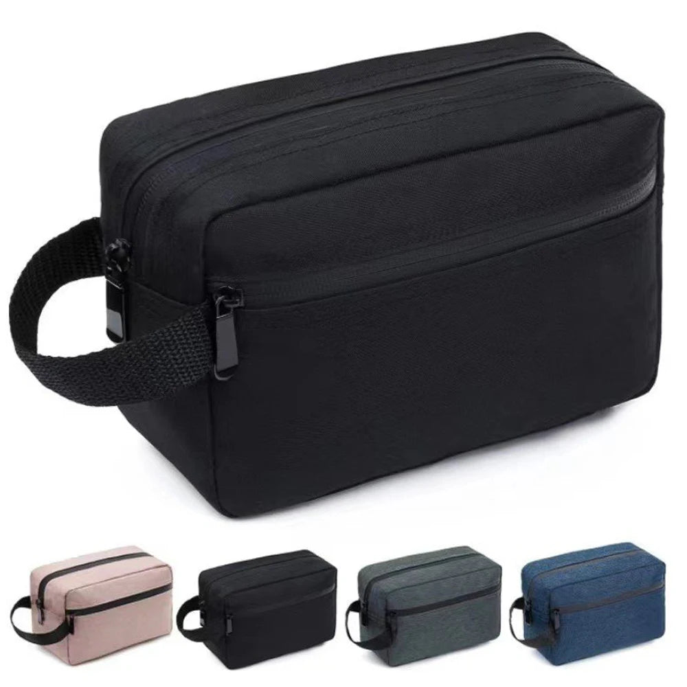 Cosmetic Bag Travel Toiletry Bagwater-Resistant Shaving Bag For Toiletries Accessories Foldable Storage Bags With Divider And Ha
