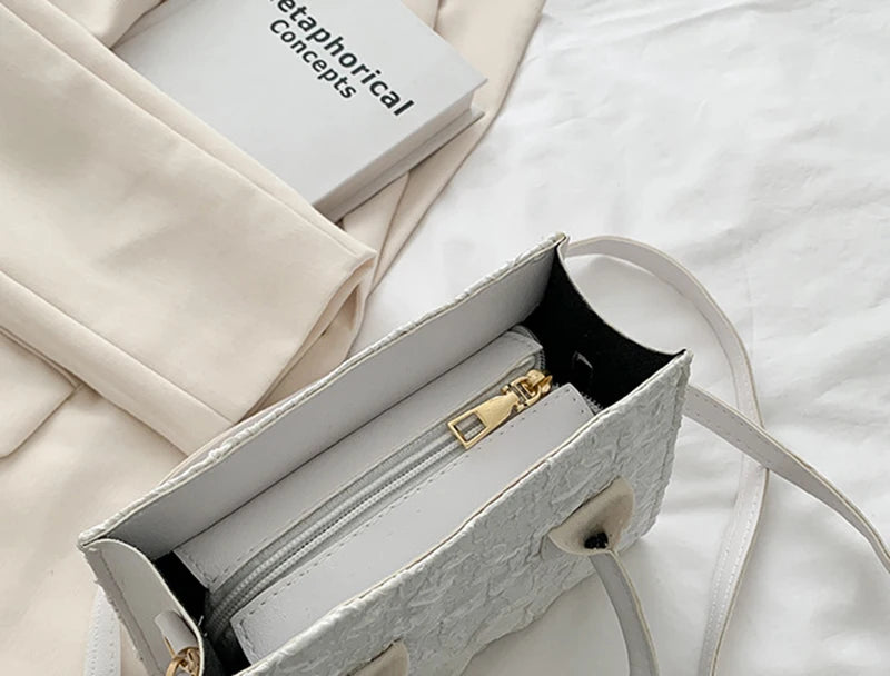 Luxury Design Mini Handbags Women's Totes Fashion Ladies Large Capacity Monet's Garden Oil Painting Canvas Shoulder Shopper Bag