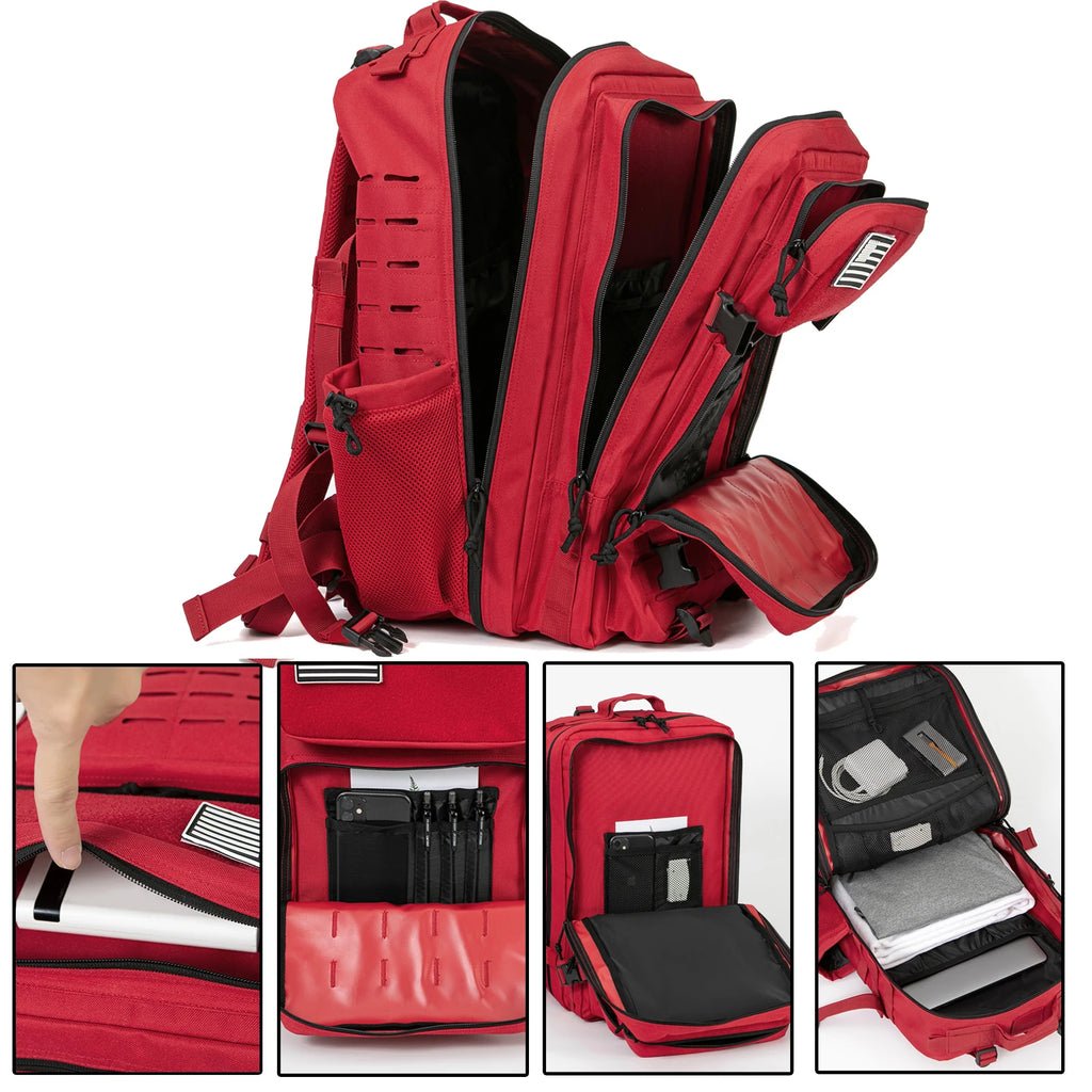 25L/45L Tactical Backpack for Women/men School Bag Gym Rucksack with Dual Cup Holder mini backpack bags for womens