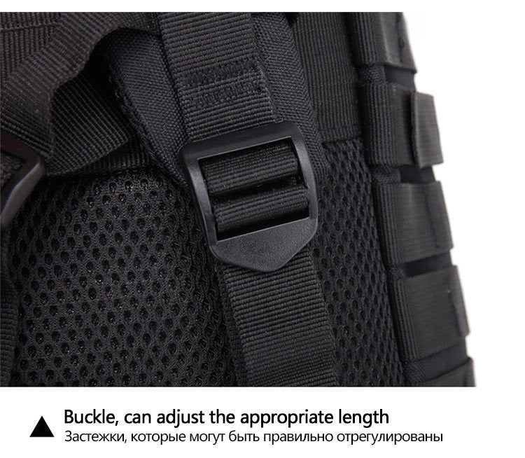 50L Man Tactical Backpacks Survival Traveling Bags Hking Outdoor 3P Assault Pack EDC Molle Pack For Trekking Hunting Bag
