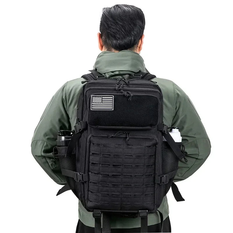 25L/45L Tactical Backpack for Women/men School Bag Gym Rucksack with Dual Cup Holder mini backpack bags for womens