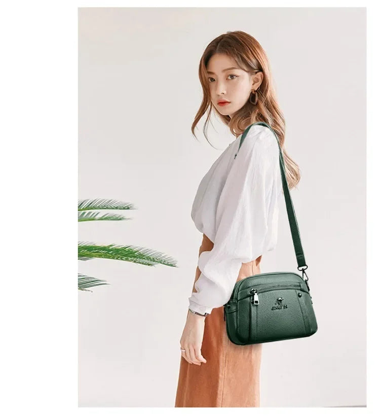 2025 Women's Crossbody Bags New Trendy Single Shoulder Purse Ladies High-end Sense Messenger Mother's Cross-border Handbag