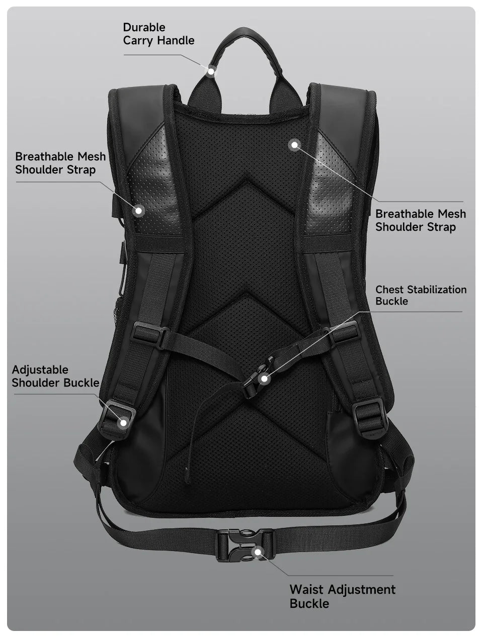 Tigernu Cycling Backpacks Men Waterproof Bicycle Bags Motor Bags Sport Bike Backpacks Storage Helmet Pack With Reflective Strap