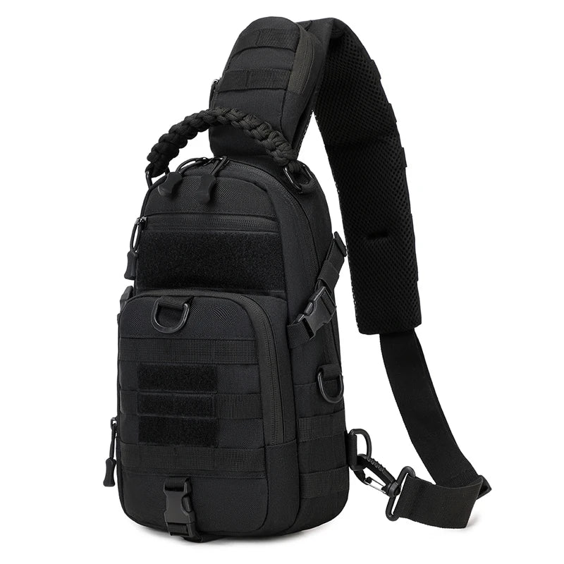 Camping Chest Bag Tactical Backpack for Men Sports Shoulder Outdoor Hiking Climbing Cycling Fishing MOLLE Sling EDC Fanny Pack