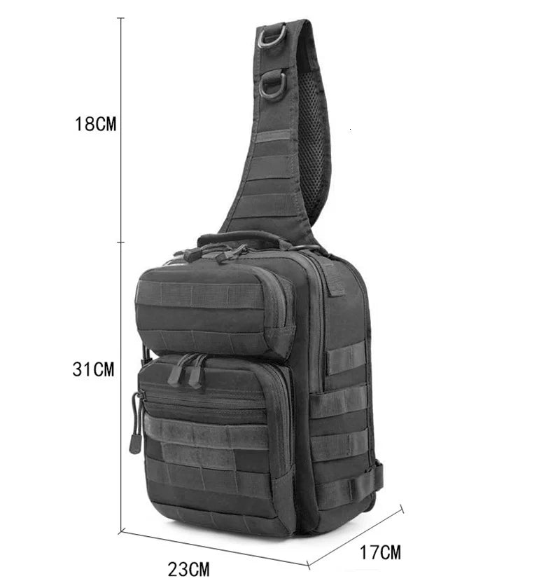 Tactical Single Shoulder Backpack Molle Assault Sling Bag Small EDC One Strap Daypack  Tactical Bags