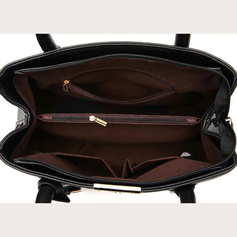 Ladies Large Tote Bag, Female Square Shoulder Bags, Bolsas Femininas Sac ,New Fashion ,Women PU Leather Handbags ,Crossbody Bags