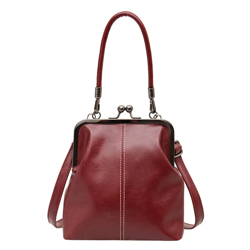Women's Handbag Crossbody Shoulder Bags Evening Party Totes Makeup Wallet New Fashion Vintage Soft Leather Cosmetic Bag Purse
