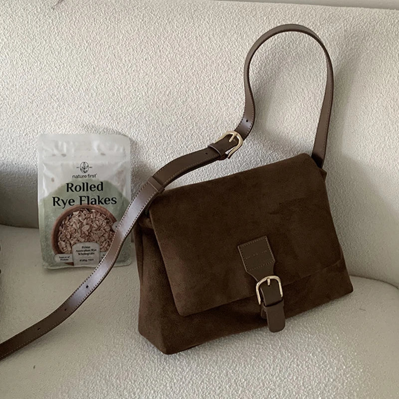 Matte Leather Large Capacity Handbag Female Underarm Shoulder Bag Fashion Messenger Crossbody Bags for Women Luxury Design Totes