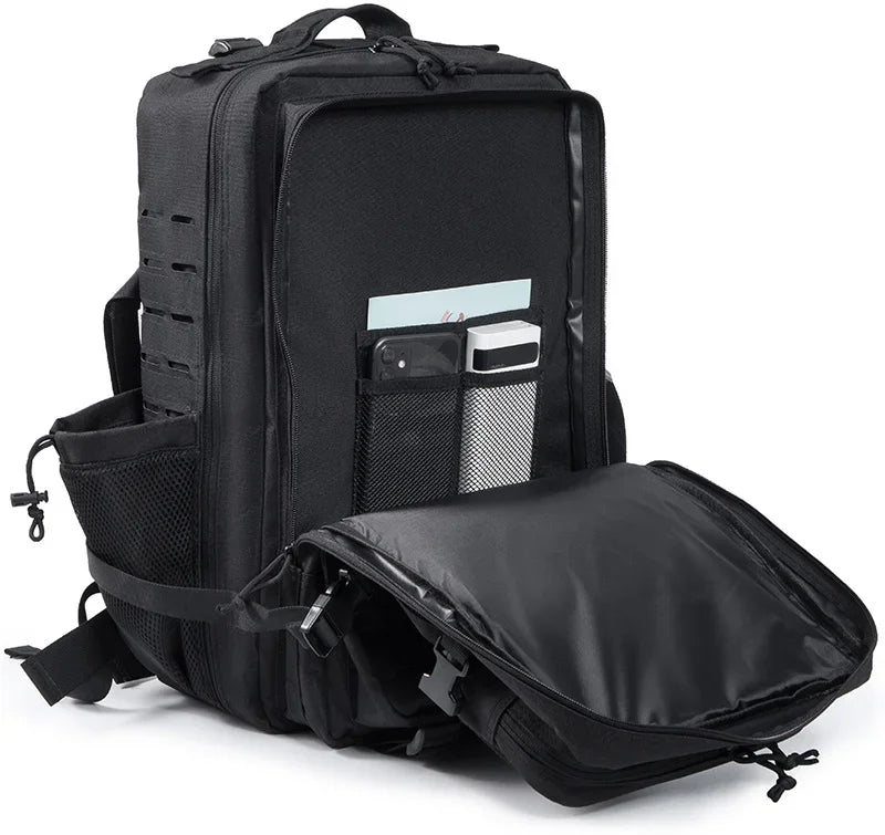 25L/45L Tactical Backpack for Women/men survival Laser Cut Molle Daypack School Bag Gym EDC Rucksack back pack