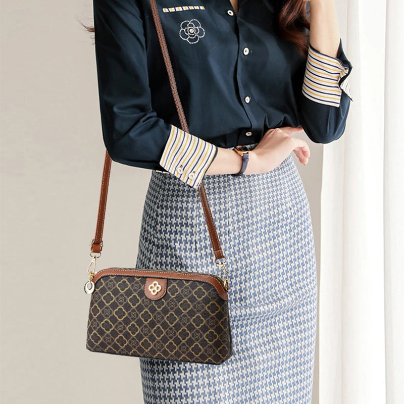 New Fashion Women's Bag Small Purse Crossbody Phone Bag Luxury Multi Layered Messenger Handbag and Purse