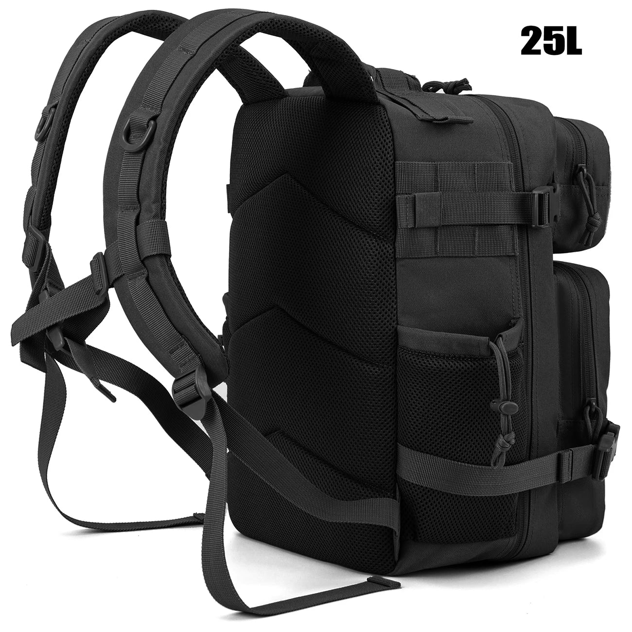 25L / 45L Hiking Backpack, suitable for camping, fishing, and sports scenarios, and also ideal for daily use, fitness and travel