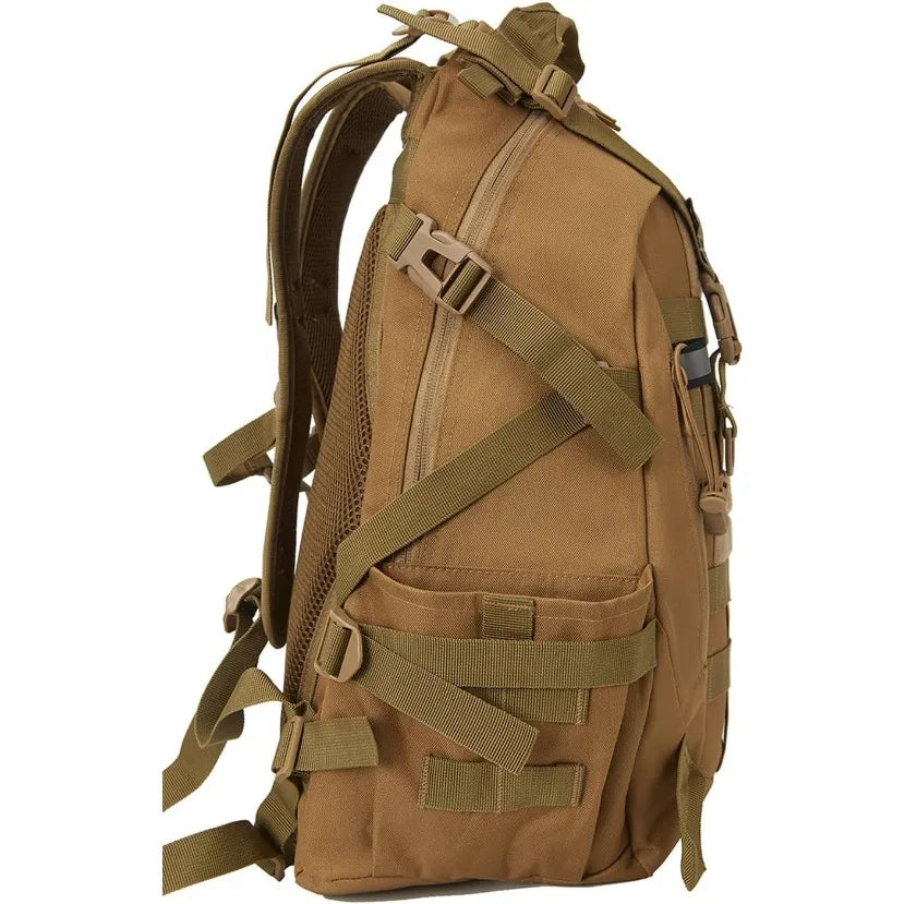 40L Camping Hiking Backpacks Tactical Backpack for Men/women Reflective Outdoor Climbing Rucksack Bag Survival Molle Travel Bags